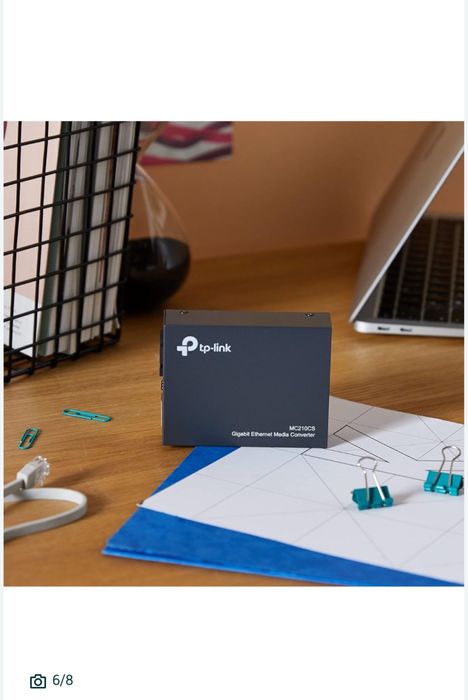 Konwerter multimediów gigabitowych jednomodowych