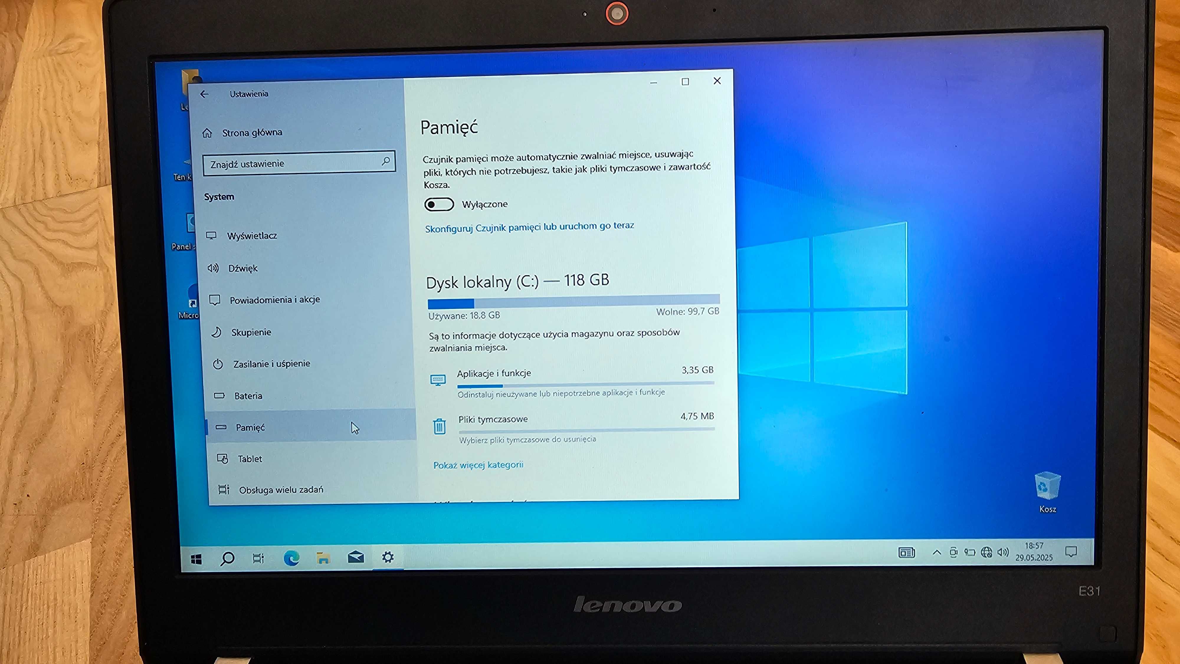 Lenovo E31-70 Inter Core i3-5005U