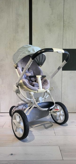 Wózek Quinny Mood 3w1 Gondola + Spacerowka + fotelik Maxi-Cosi Pebble