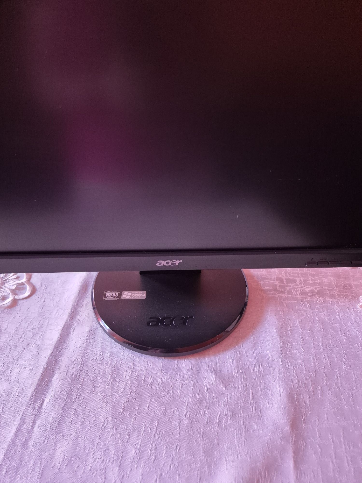 Monitor do komputera acer.
