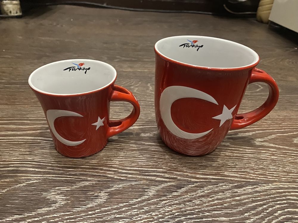 Комплект турецких чашек НОВЫЕ