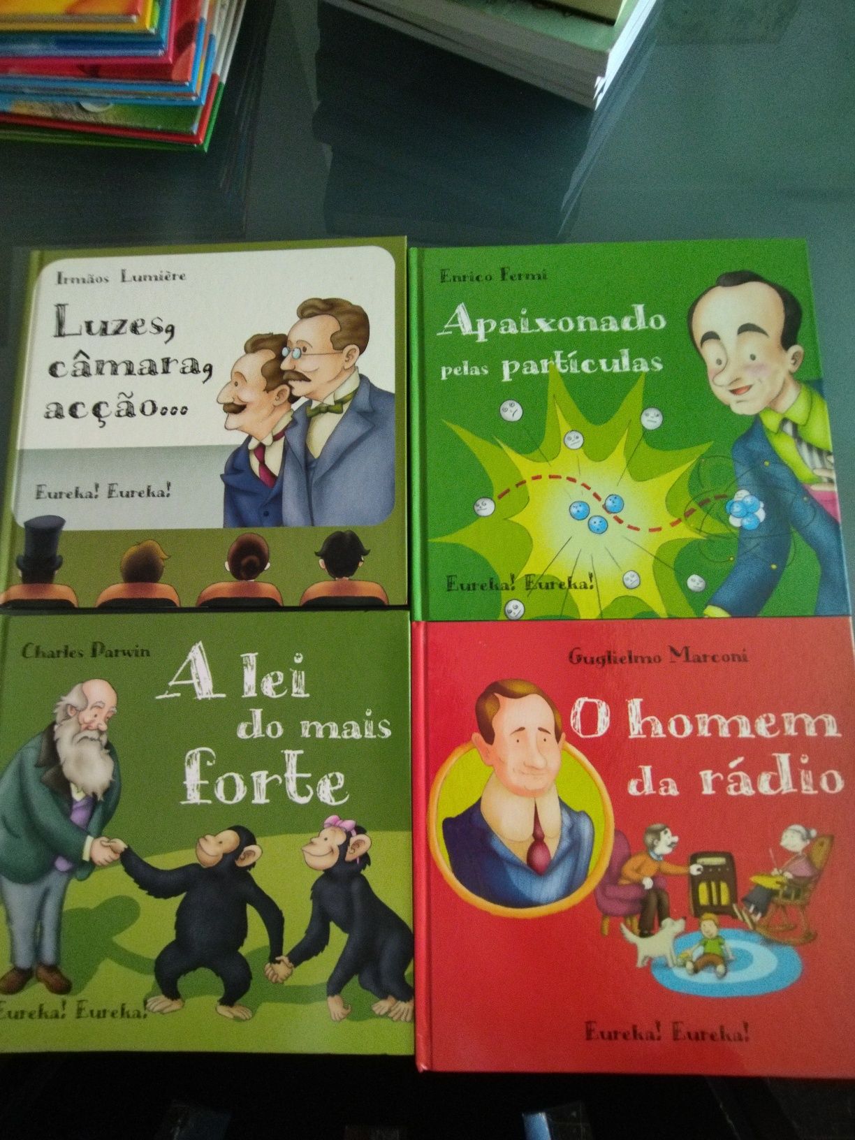 5 x Livros da série "Eureka ! Eureka"