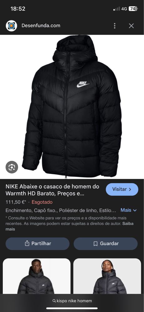 Kispo nike usado