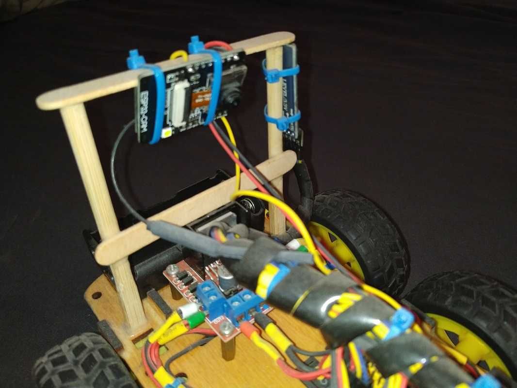 Игрушка Arduino Машинка робот платформа ( деревянная ) программируемая