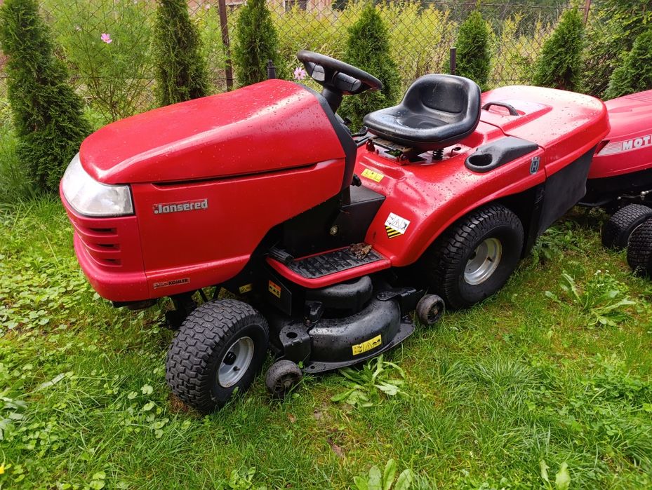 Traktorek kosiarka Husqvarna Jonsered Kohler V 2cyl. 18KM weekend okaz