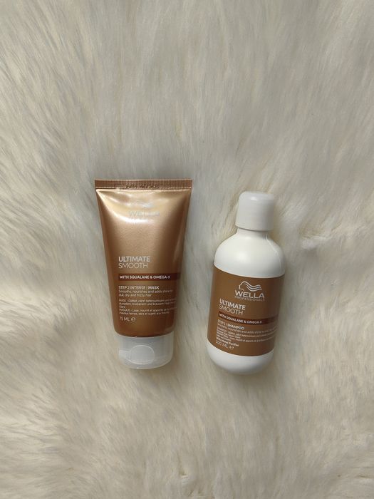 Zestaw Wella Professionals Ultimate Smooth – Szampon i maska