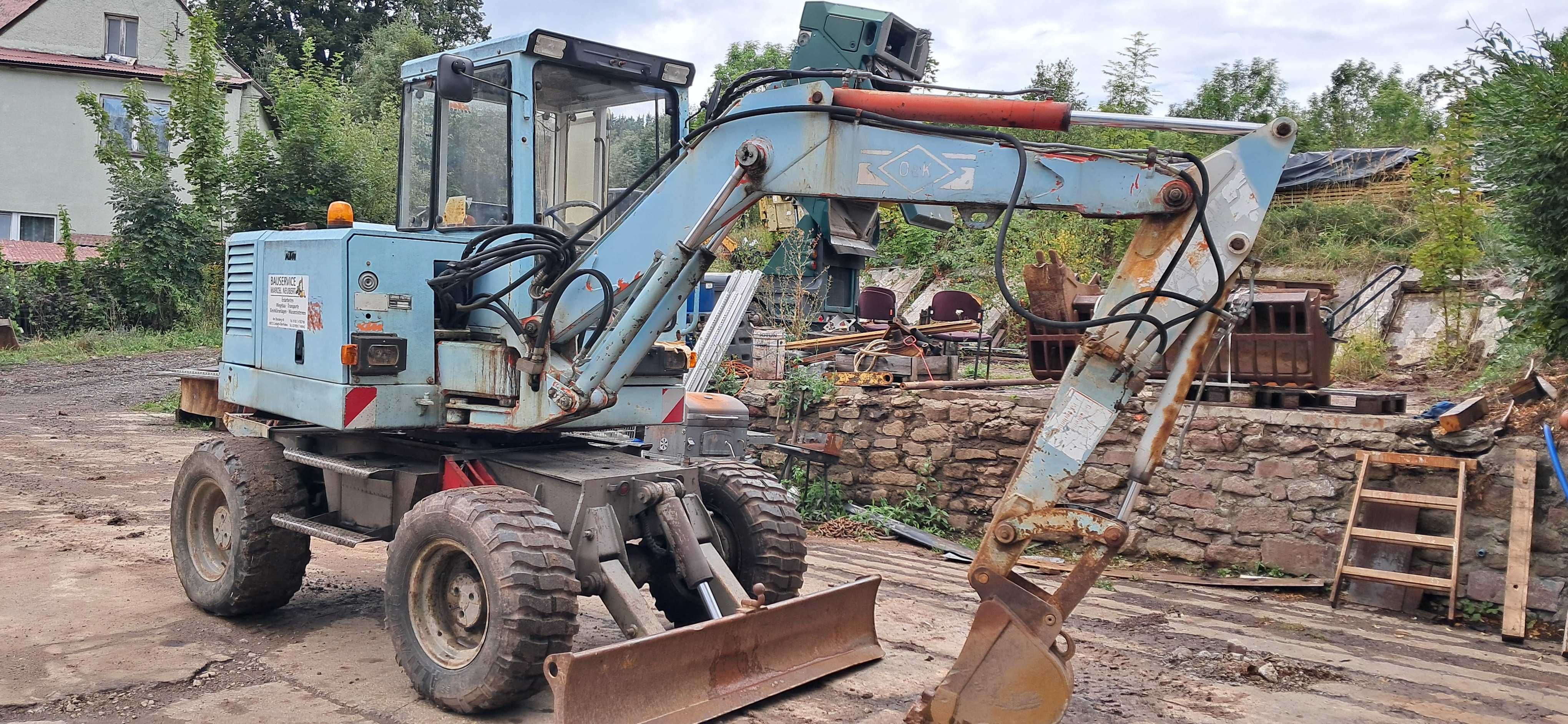 koparko ładowarka koparka kołowa jcb 3cx cat komatsu terex atlas o&k