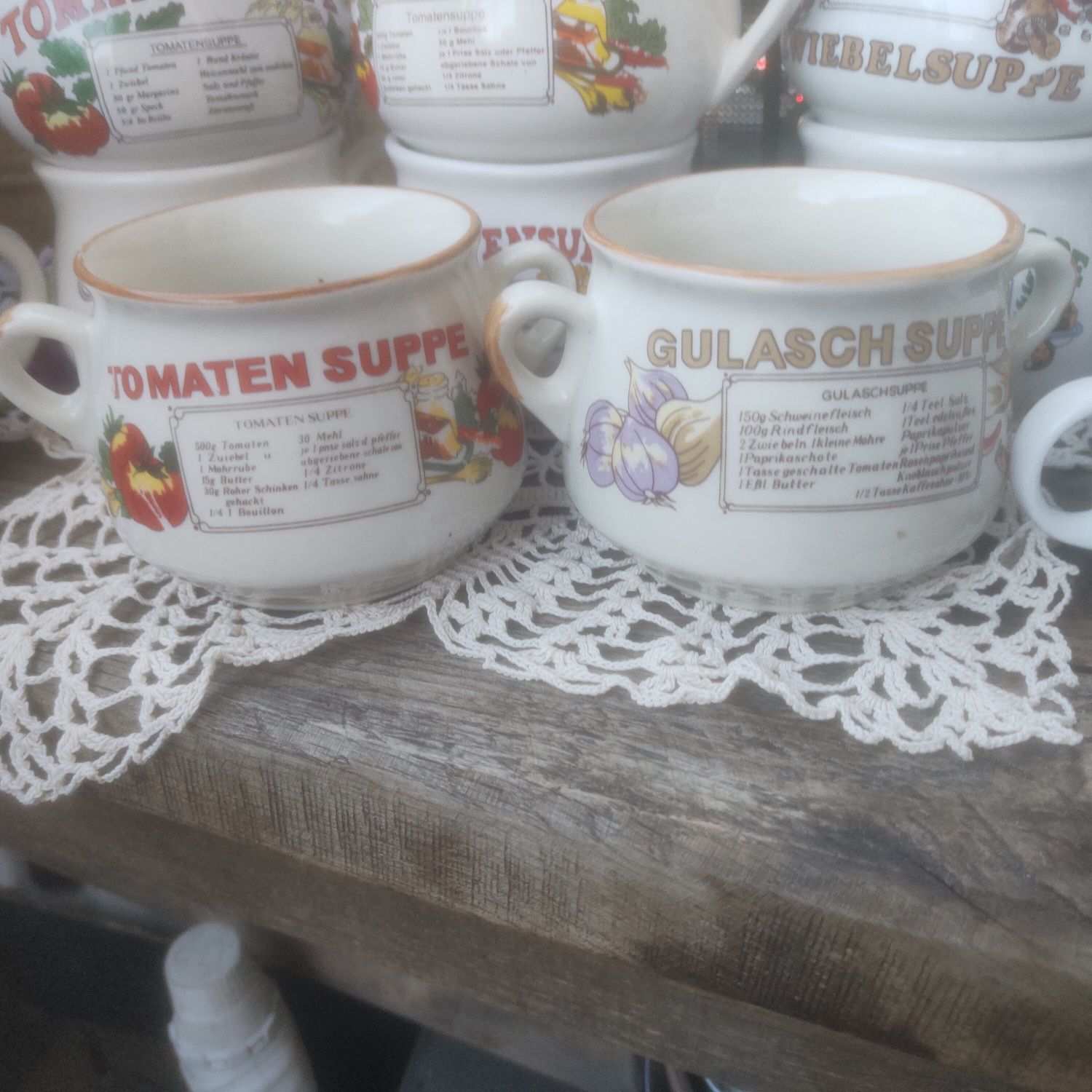Bulionowki, kubki na zupę