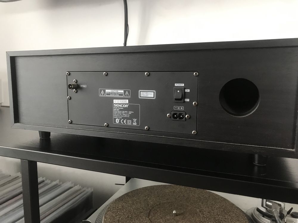 Wieża Sencor CD, funkcją BLUETOOTH, wejściem AUX, portem USB