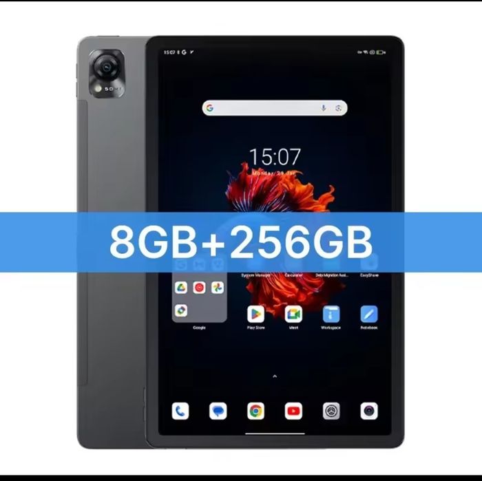 Планшет Blackview Mega 1 8+8/256 gray G99 11.5" 120Hz 8800mah 4G LTE