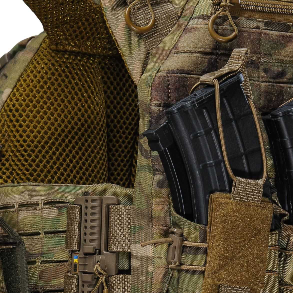 NEW! Преміум плитоноска Warmor Gen.5 + 3 підсумки під АК. МУЛЬТИКАМ.