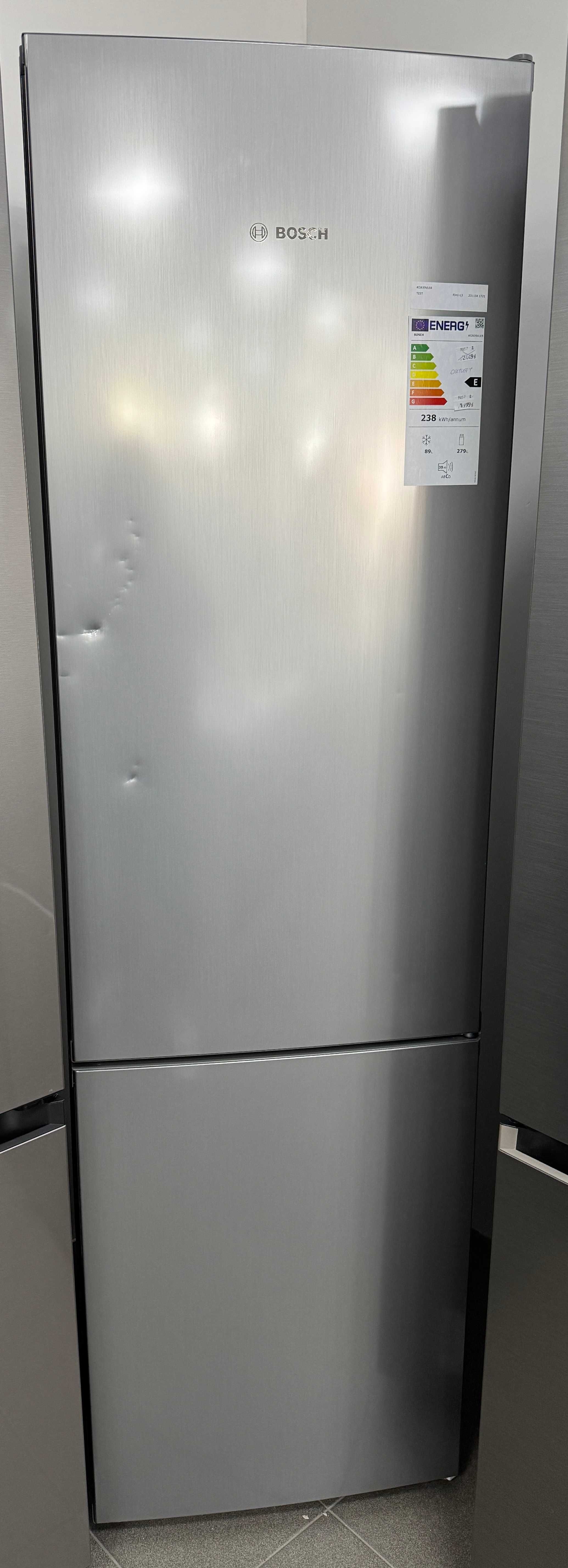 OUTLET Bosch Serie 4 KGN39VLEB 203cm srebrna No-frost - Gwarancja -