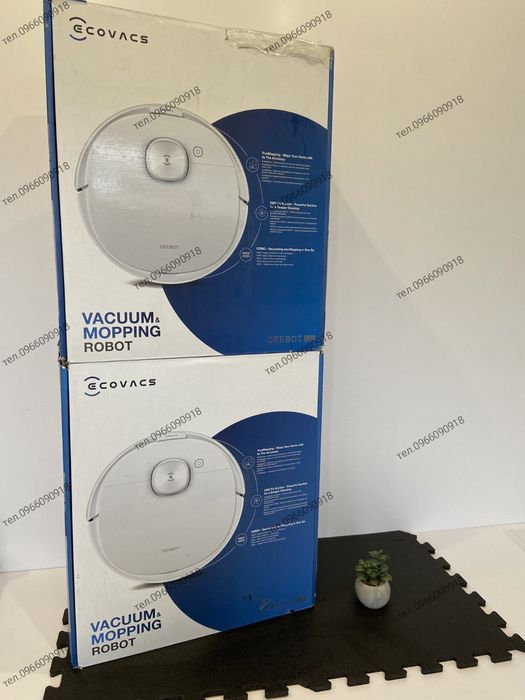 Робот пилосос миючий, моющий, пылесос ECOVACS N8