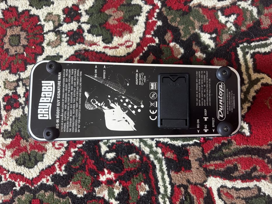 Crybaby Buddy Guy kaczka wah efekt do gitary dunlop