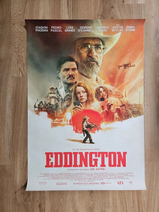 Plakat z filmu Eddington