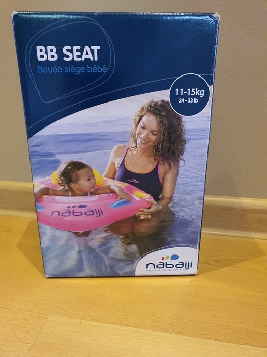 BB seat nabaiji kółko siedzenie do pływania różowe 11-15kg NOWE