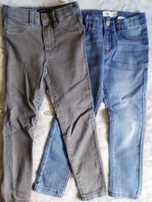 2-pak jeansow w rozmiarze 116
