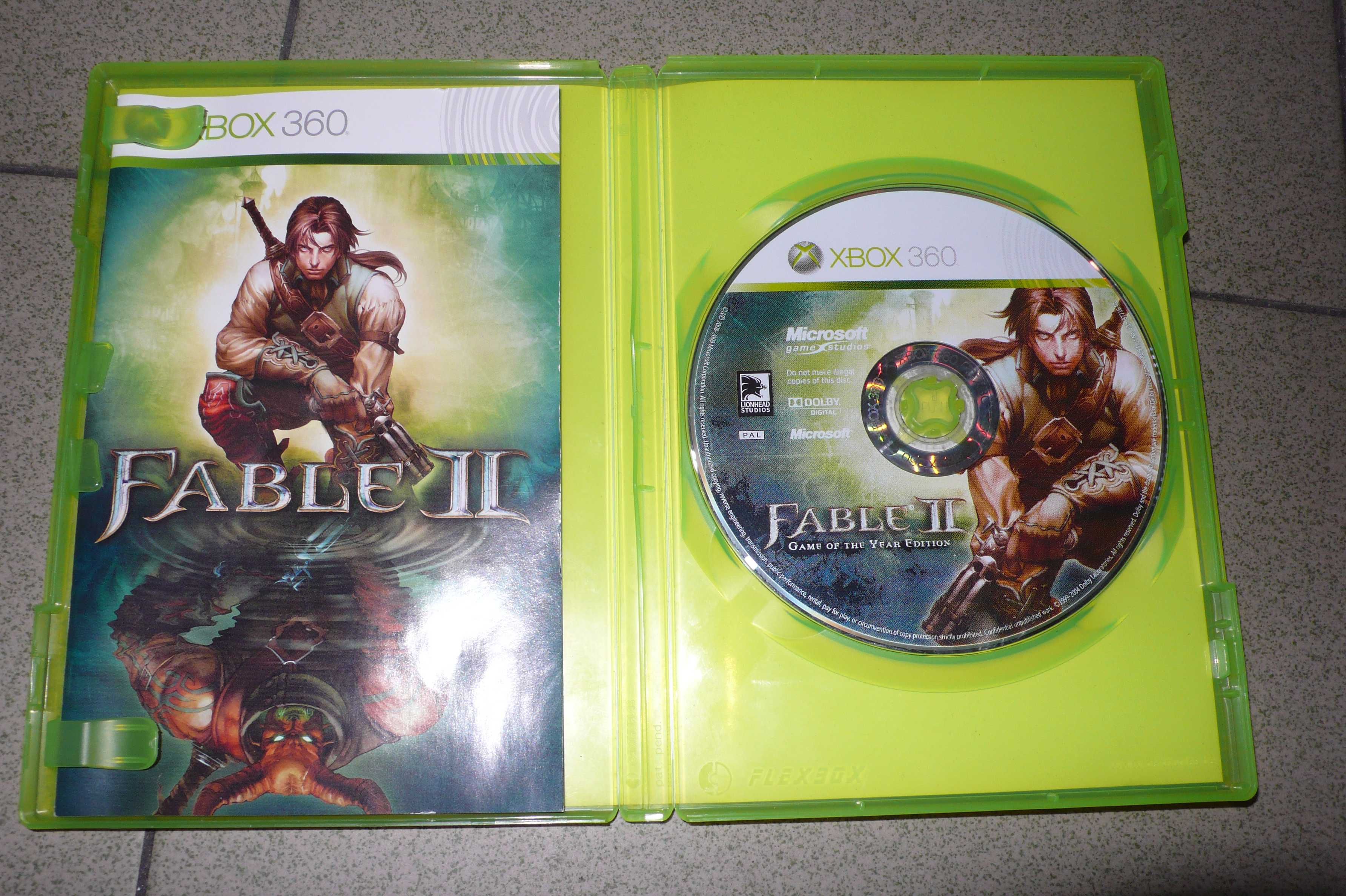 Fable II GOTY PL XBox360 polska edycja  Game Of The Year Edition