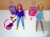 lalka Barbie Daisy w podróży Mattel FWV25, FWV26 +zestaw plażowy akces