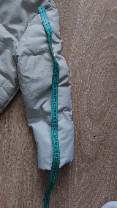 Пухове пальто ZARA на дівчинку 126/128см.