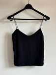 top czarny bershka