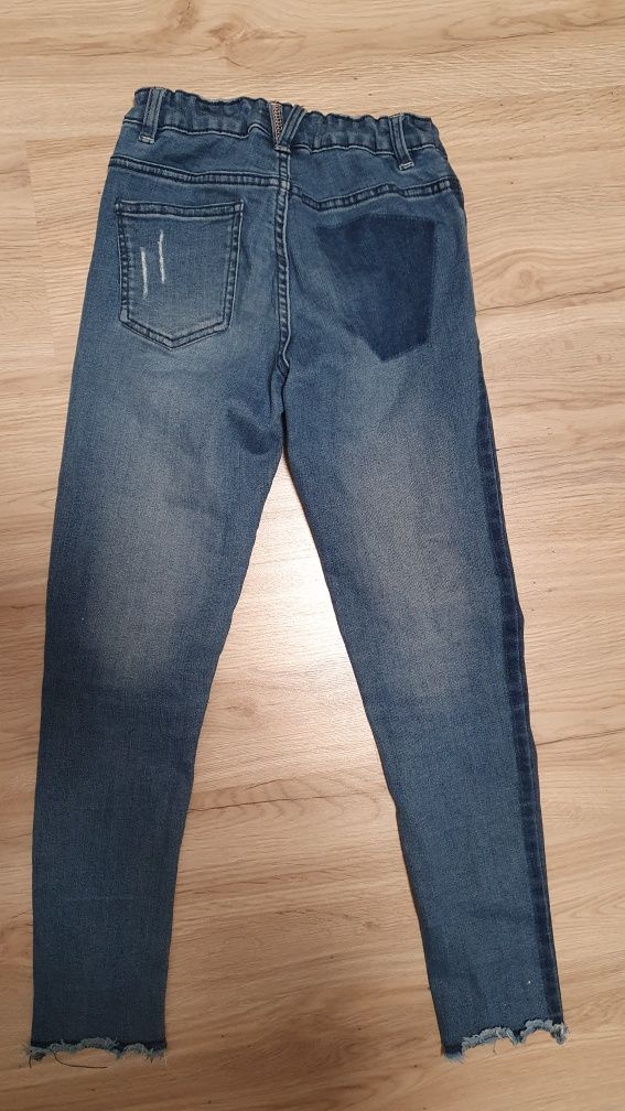 Spodnie jeansy cool club 146 z regulacją