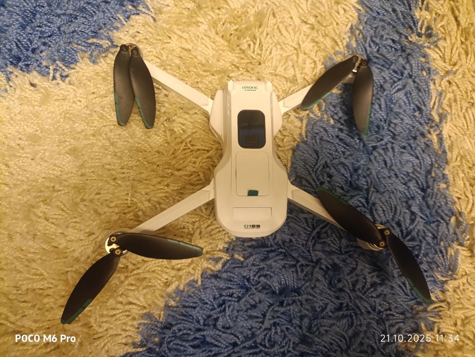 Квадрокоптер S159 Б/У Причина продажу добавить на другий

новий коптер