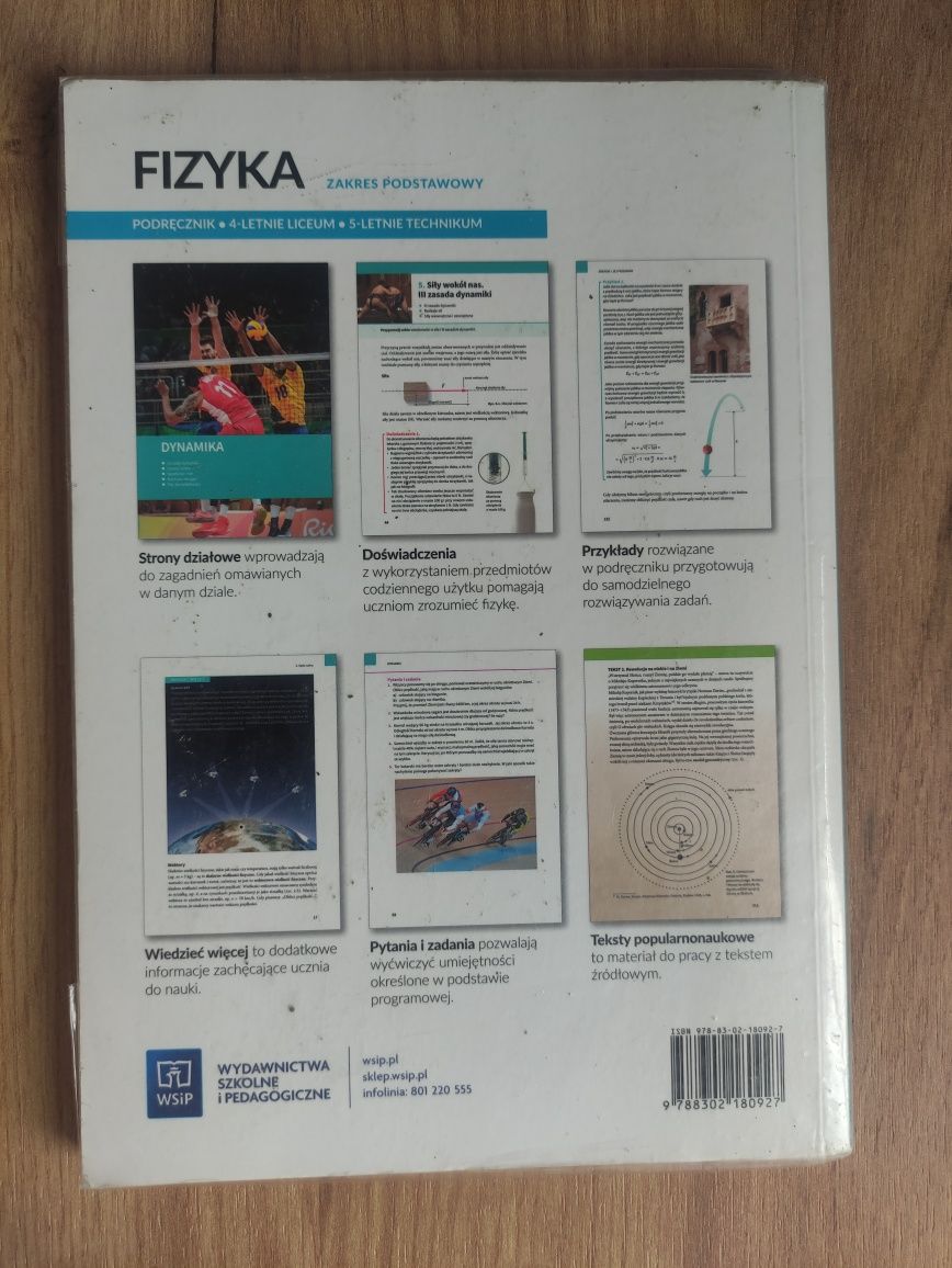 FIZYKA 1 liceum, technikum
