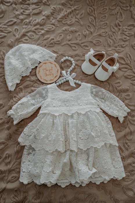 Sukienka na chrzest blanifi