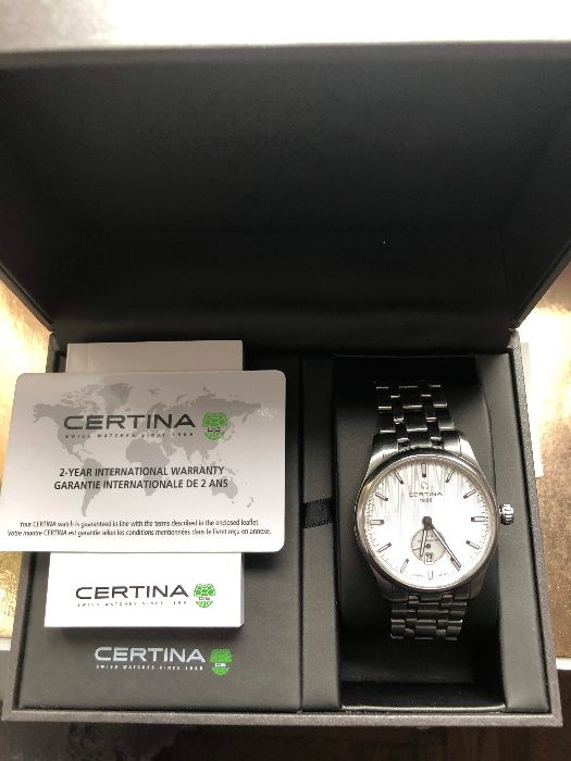 часы CERTINA DS-4 модель C022.428.11.031.00 ,автомат 27 камней