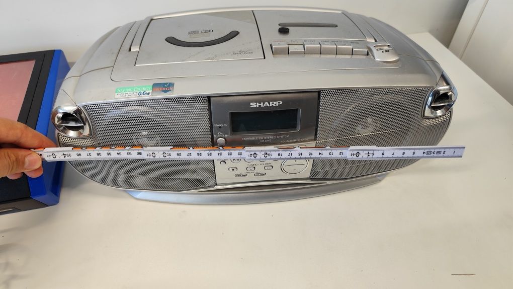 Магнитола Sharp Portable CD Stereo System Mod qt uh5h плеер дека бокс