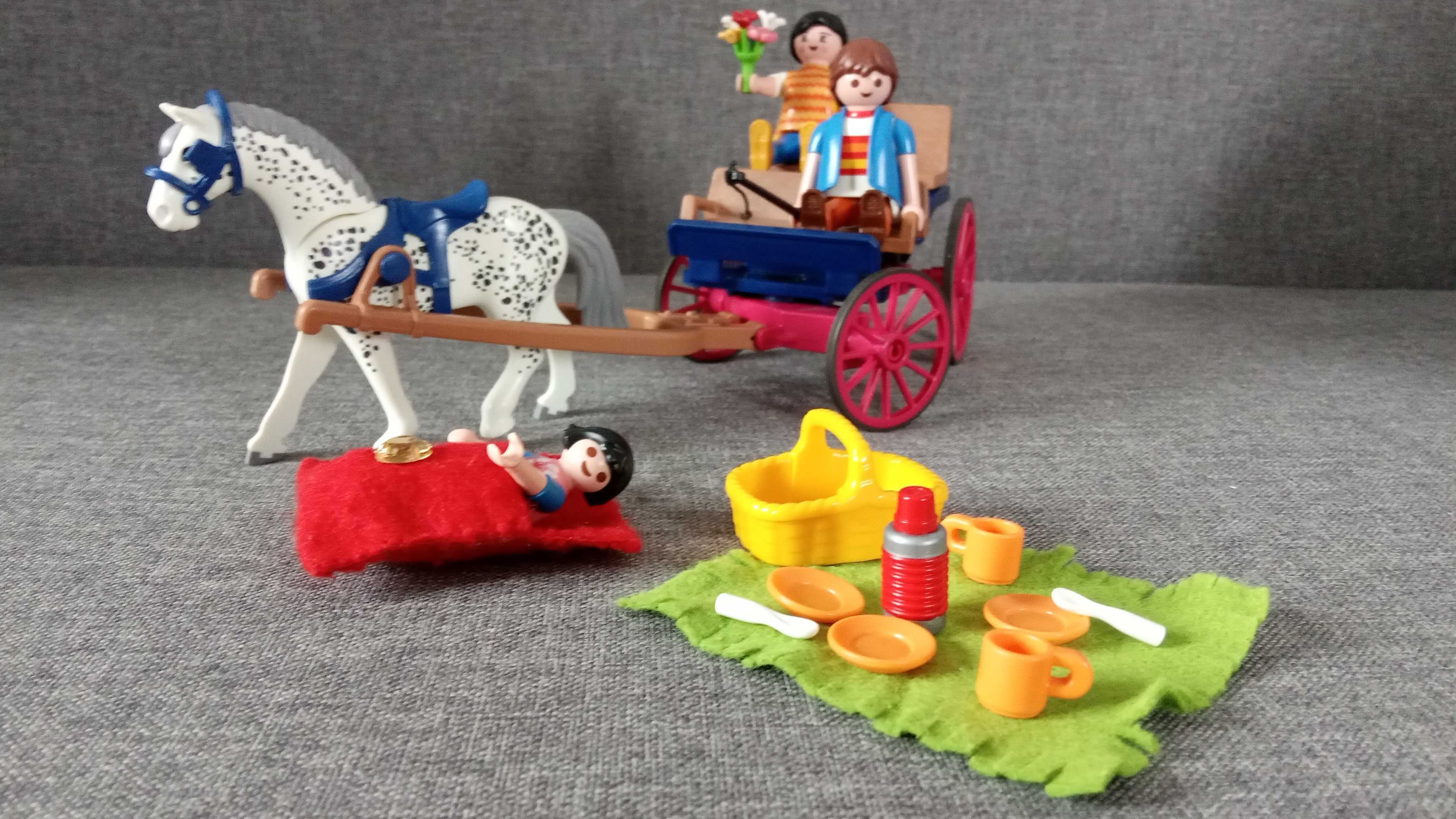 Zestaw Playmobil Country 5226, wycieczka bryczką, powozem.