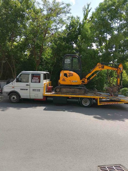 Послуги мініексковатора та евакуатора