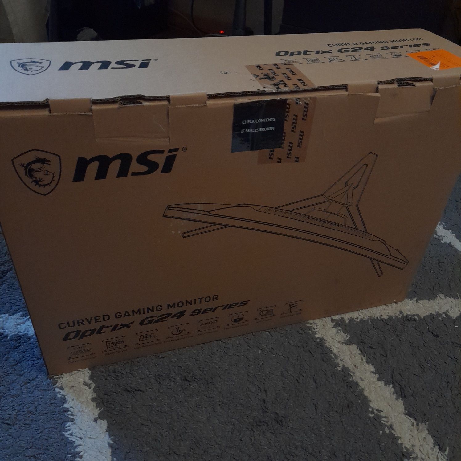 Продам монитор MSI optix G24