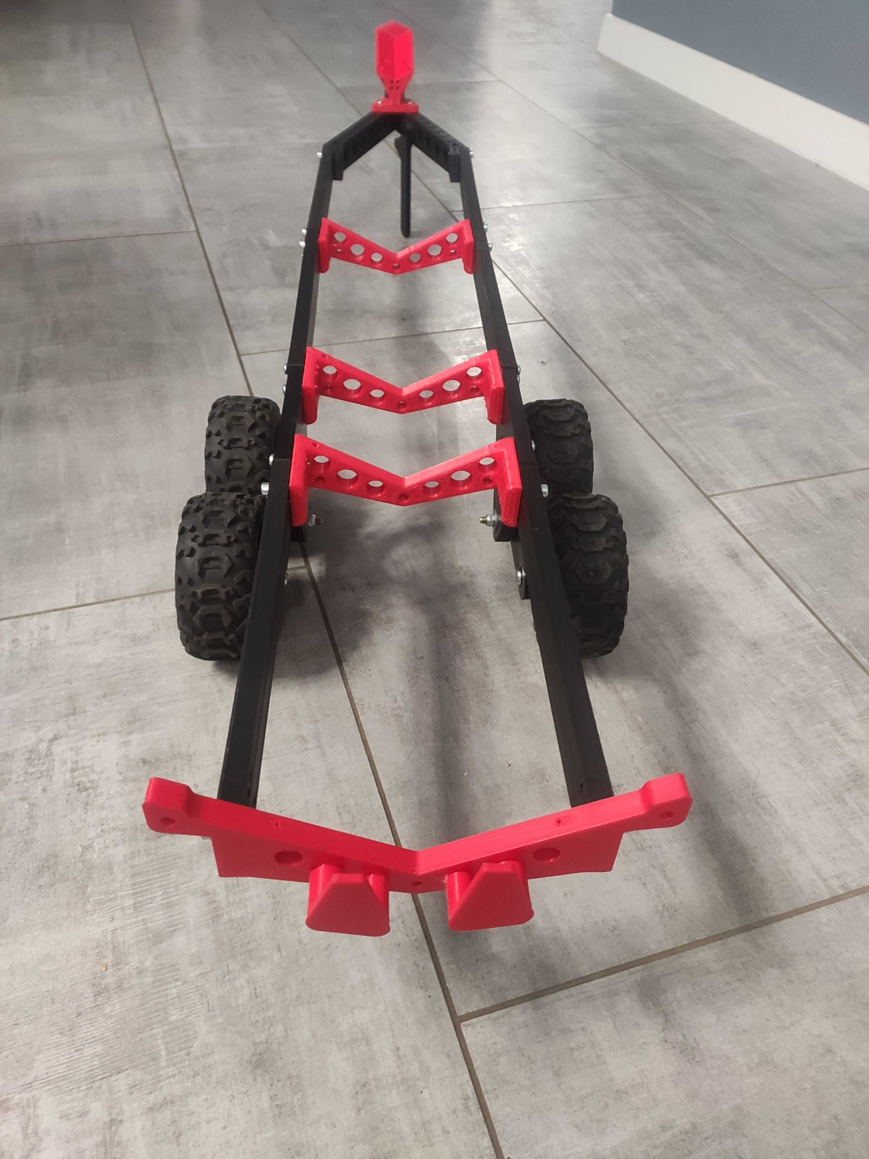 Przyczepka pod Motorówke, Łódź RC Traxxas Spartan, Amewi Alpha