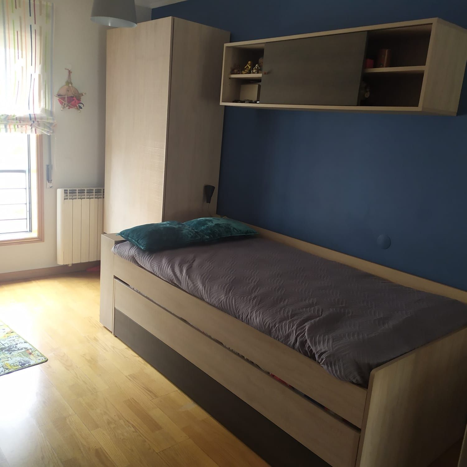 Mobiliário de quarto cama de solteiro