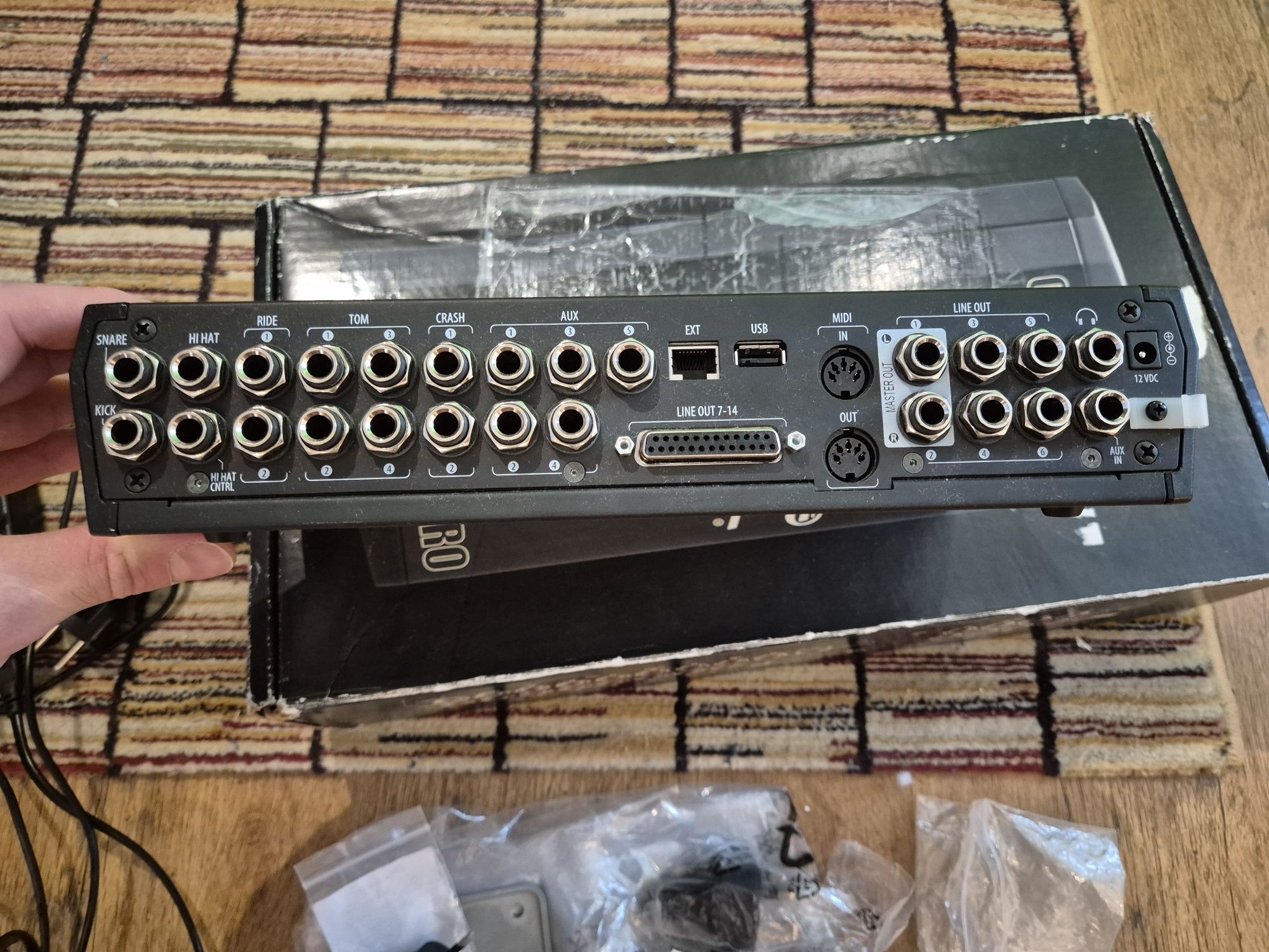 Perkusja moduł perkusyjny pearl mimic pro roland -PD, CY ,VH11