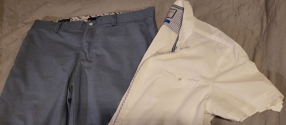 Spodnie i koszula   komunia ślub