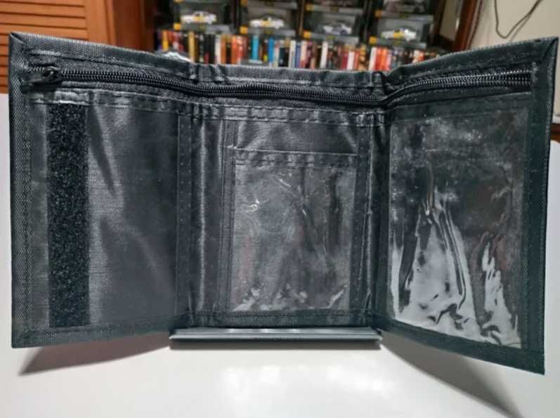 Carteira Vintage Anos 90 com fecho de velcro