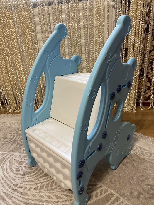 Коник гойдалка 3 в 1, стільчик та підставка