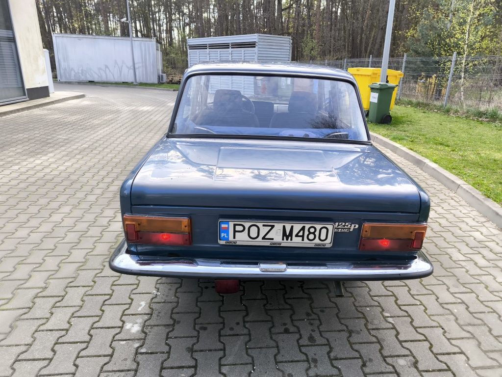 Polski Fiat 125p ME 90r. 1.5Pb. 97tys. Przebiegu Godny uwagi!