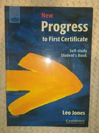 Książka do języka angielskiego ,,Progress to first certificate"