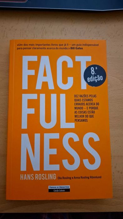Livro "Factfulness"