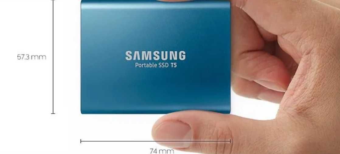 Dysk SSD zewnętrzny/przenośny Samsung T5 1TB USB 3.1 Gen 2 ZŁOTY