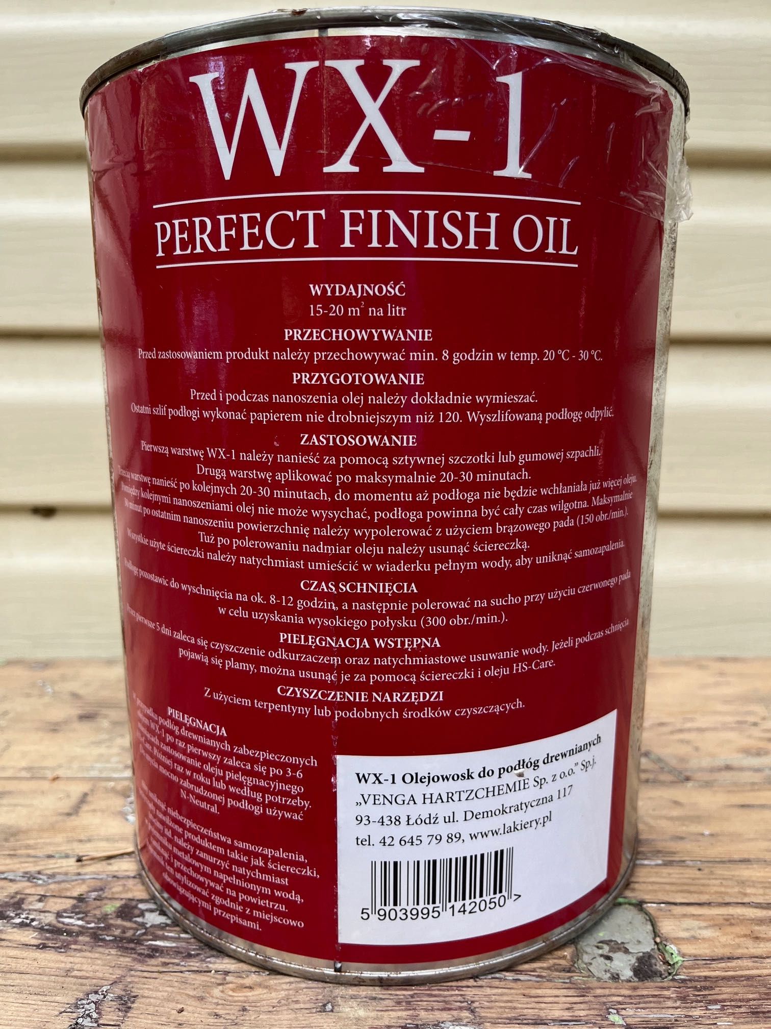 WX-1 olejowosk do podłóg drewnianych