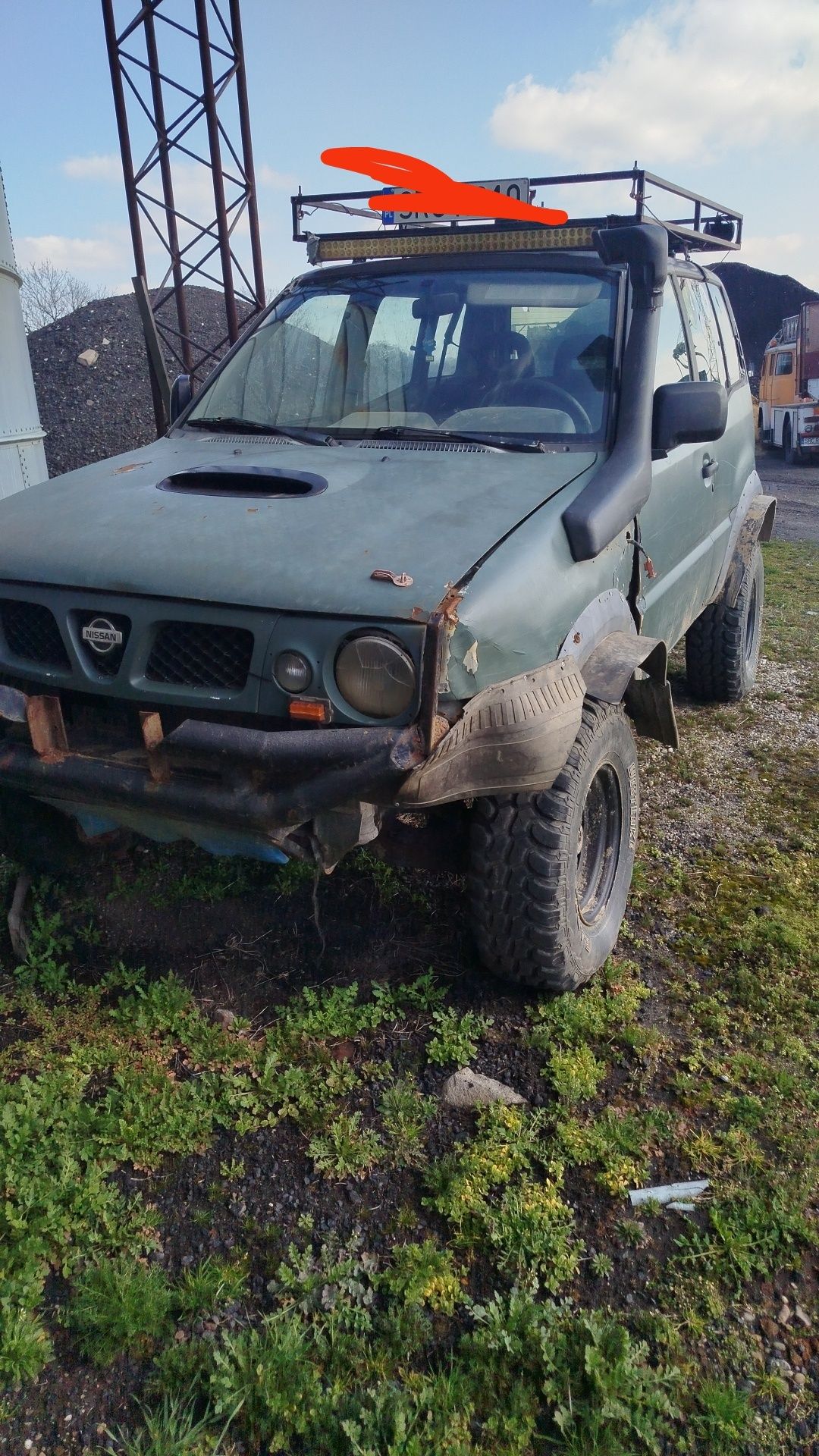Nissan Terrano 2  2.7 diesel most tył LSD
