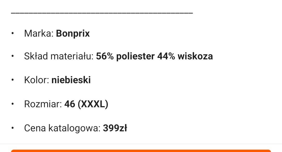 Bonprix sukienka koktajlowa klasyczna midi rozmiar 54