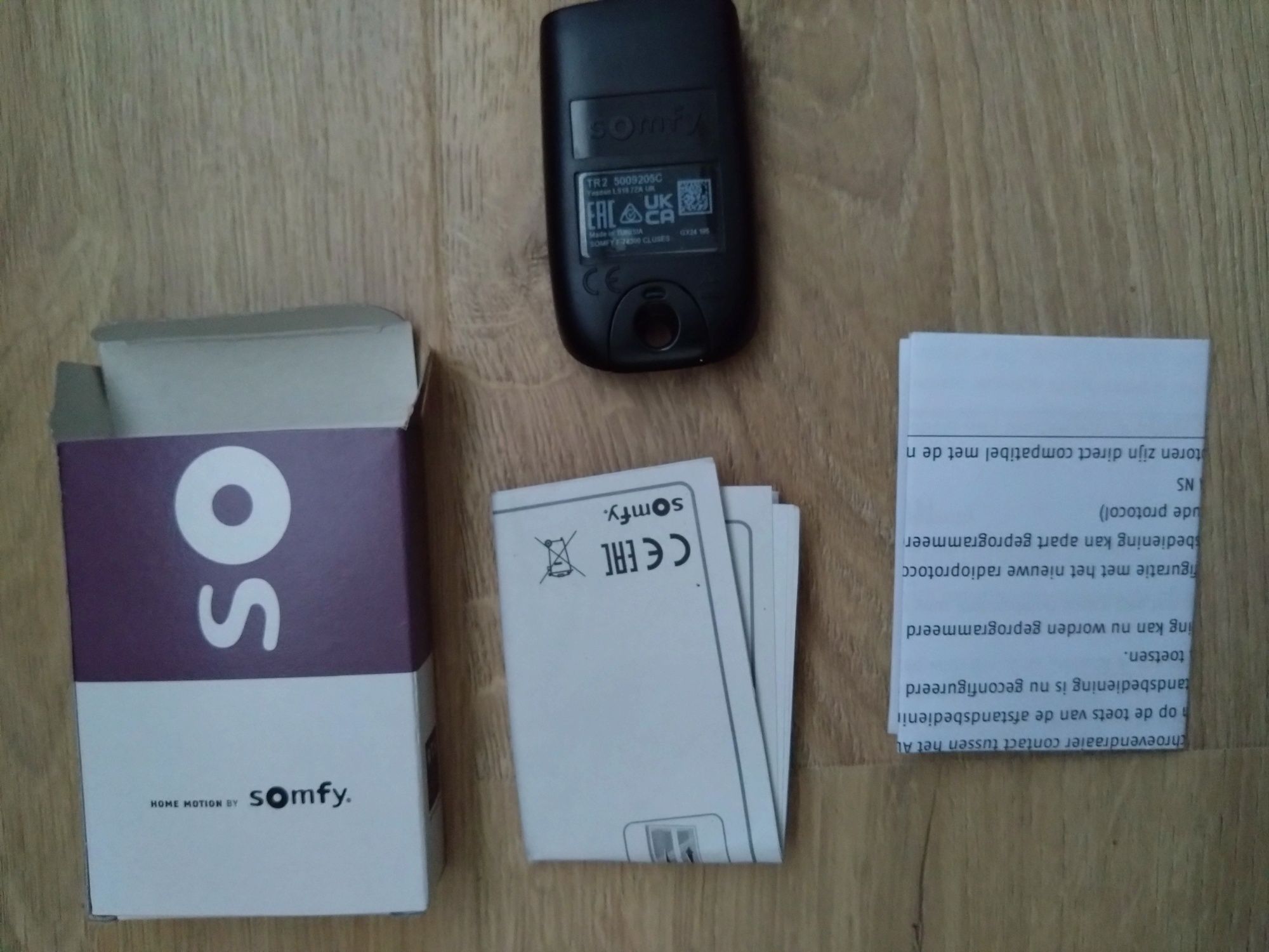 Somfy. Pilot do bram Somfy 2-kanałowy