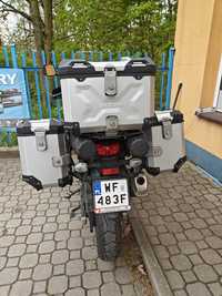 Oryginalne Kufry do Suzuki DL650 Vstrom V-strom kufer centralny i bocz