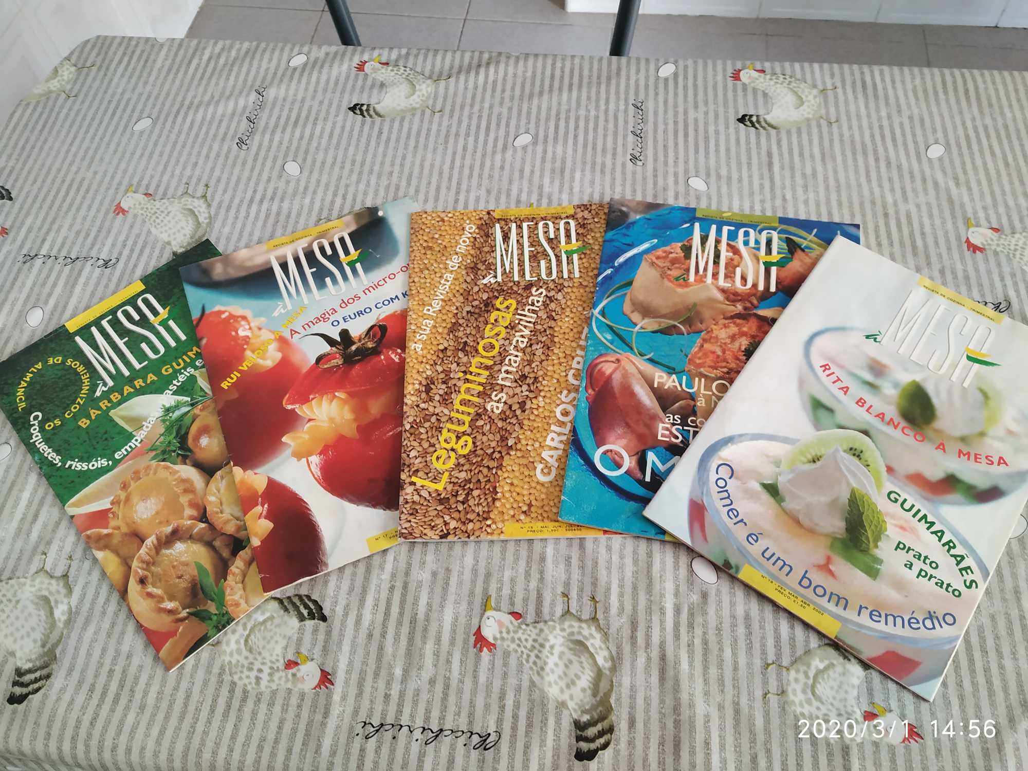 Lotes Revistas de culinária